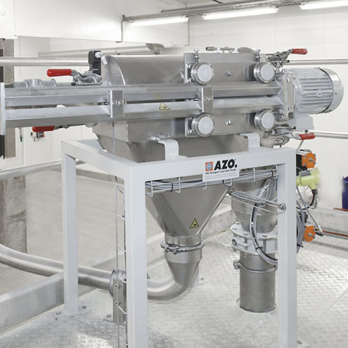 Siebmaschine für die Lebensmittelindustrie - FA series - AZO Group - Kontroll / Vibration / für Schüttgut
