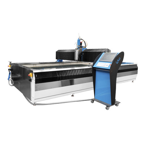 3D-Wasserstrahl-Schneidapparat - WJA II - LDSA - Abrasiv-Wasserstrahl / Rein-Wasserstrahl / CNC