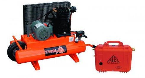 Drehschieber-Kompressor - Comp-3™ series - Air Systems International - Atemluft / AC / auf Rollen