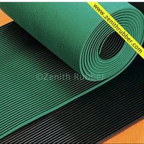 Rutschfeste Matte - MN series - Zenith Industrial Rubber Products Pvt. Ltd. - feingerillte / Gummi