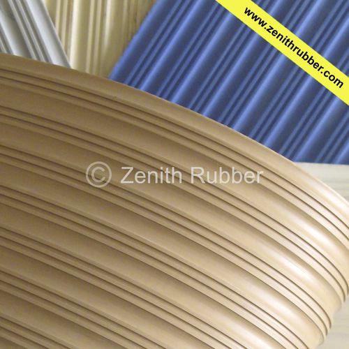 Feuerfeste Matte - TR series - Zenith Industrial Rubber Products Pvt. Ltd. - Keilrippen / Nitril / Polymer