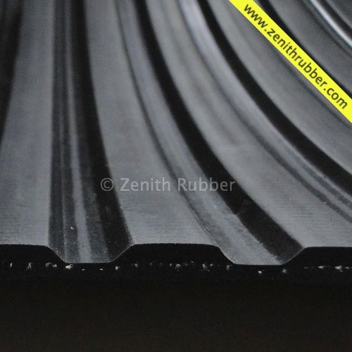 Rutschfeste Matte - CR series - Zenith Industrial Rubber Products Pvt. Ltd. - grobgerippte / Polymer / für Feuchträume