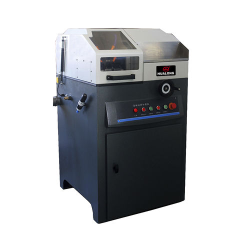 Schneidemaschine für Metallographieanwendungen - HLC-350Y - Shanghai Hualong Test Instruments Corporation - Rundmesser / für Metall / Proben