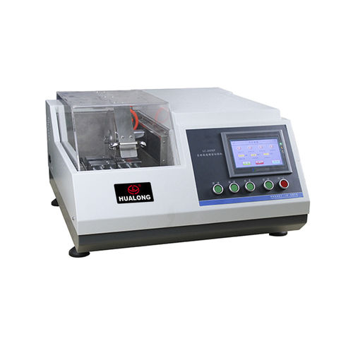 Rundmesser-Schneidemaschine - HLC-200XP - Shanghai Hualong Test Instruments Corporation - für Metall / Proben / PLC-gesteuert
