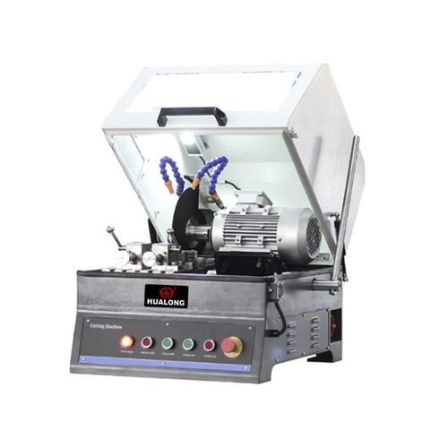 Schneidemaschine für Metallographieanwendungen - HLC-300T - Shanghai Hualong Test Instruments Corporation - Rundmesser / für Metall / Proben