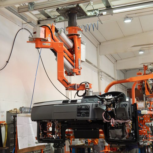 Pneumatischer Manipulator - ATISmirus 300 - ATIS s.r.l. - mit Greifsystem / Spannsystem / Umschlag