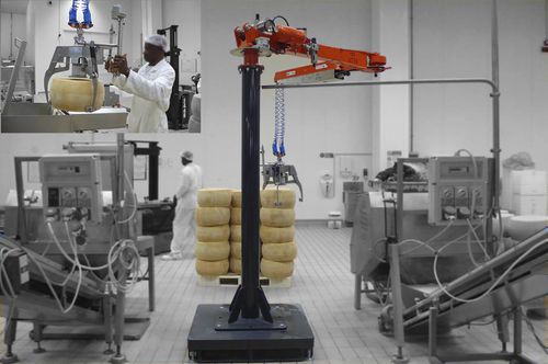 Pneumatischer Manipulator - ATISacer 80 - ATIS s.r.l. - mit Greifsystem / Spannsystem / Belastung
