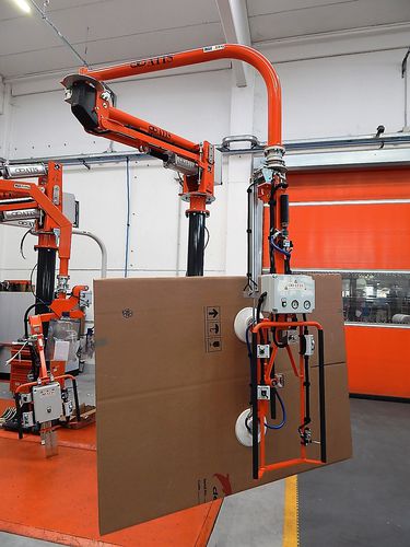 Pneumatischer Manipulatorarm - Atismirus 100 - ATIS s.r.l. - mit Saugnapf / für Hubanwendungen / für Kartonhandling