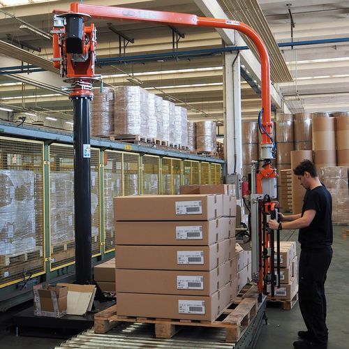 Pneumatischer Manipulator - Atismirus 100 - ATIS s.r.l. - mit Greifsystem / mit Saugnapf / für Handling