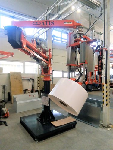 Pneumatischer Manipulatorarm - Atismirus 500  - ATIS s.r.l. - Spannsystem / für Hubanwendungen / zum Laden