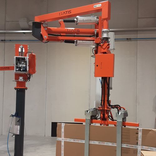 Pneumatischer Manipulator - ATISmirus 300  - ATIS s.r.l. - Spannsystem / zum Anheben / Positionierung