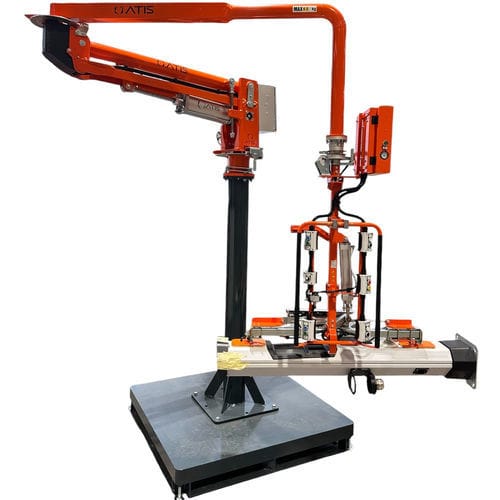 Pneumatischer Manipulator - ATISmirus 100 - ATIS s.r.l. - mechanisch / mit Greifsystem / mit Saugnapf