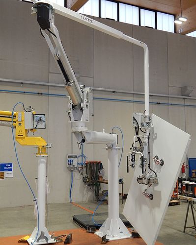 Pneumatischer Manipulator - ATIS Mirus 100 - ATIS s.r.l. - mit Saugnapf / Umschlag / zum Laden