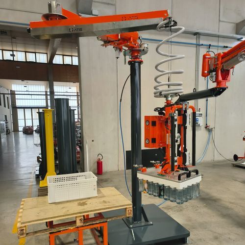 Seil-Manipulator - ATISacer 55 - ATIS s.r.l. - pneumatisch / mit Saugnapf / Umschlag