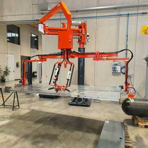 Pneumatischer Manipulator - ATISmirus 500  - ATIS s.r.l. - mit Greifsystem / Umschlag / ergonomisch