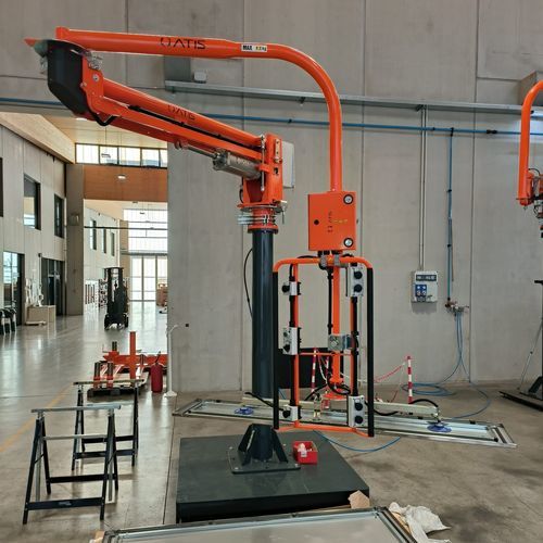 Pneumatischer Manipulator - ATISmirus 100 - ATIS s.r.l. - mit Vakuum / zum Laden / für Hubanwendungen
