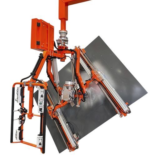 Pneumatischer Manipulator - ATISmirus 300 - ATIS s.r.l. - Spannsystem / Umschlag / für Tür