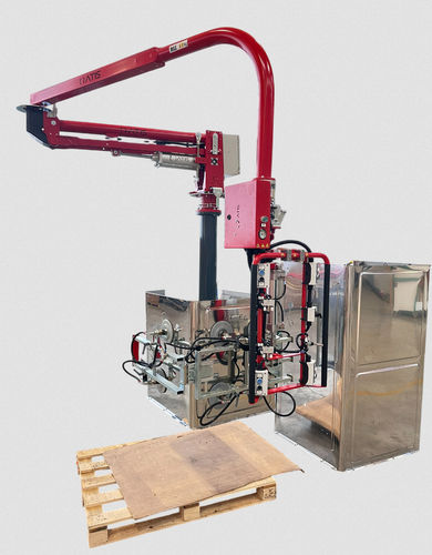 Manipulator für Industrieanwendungen - ATIS s.r.l. - pneumatisch / mit Greifsystem / für Materialumschlag