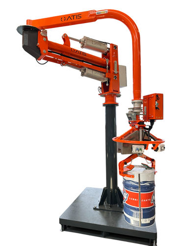 Pneumatischer Manipulator - ATISmirus 300 - ATIS s.r.l. - Zange / Fass / Umschlag