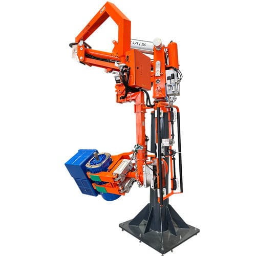 Pneumatischer Manipulator - ATIS s.r.l. - Zange / Umschlag / für Hubanwendungen