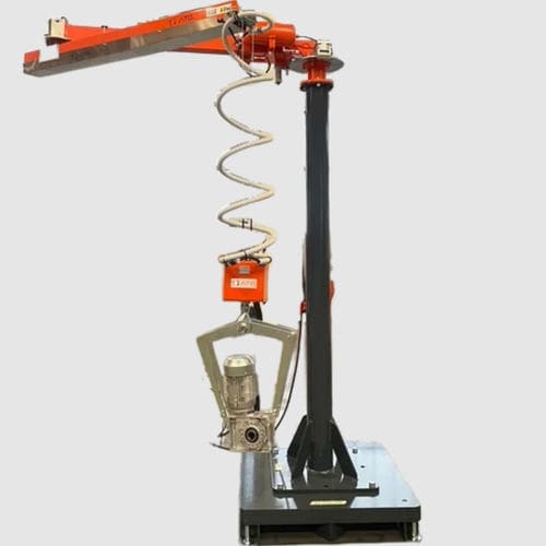 Pneumatischer Manipulator - ATIS s.r.l. - mit Greifsystem / für mechanische Bauteile / Umschlag