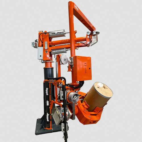 Pneumatischer Fassheber - ATIS s.r.l. - mit Greifsystem / mit Vielfachaufnahme / drehbar