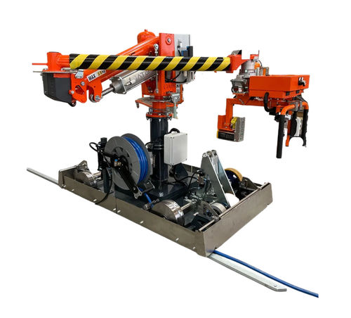 Pneumatischer Manipulator - ATIS s.r.l. - mit Greifsystem / für mechanische Bauteile / für Glas
