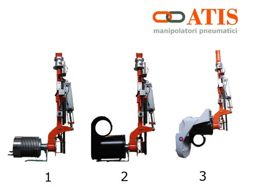 Manipulator mit Greifsystem - ATISmirus - ATIS s.r.l. - für mechanische Bauteile / Umschlag / Servo