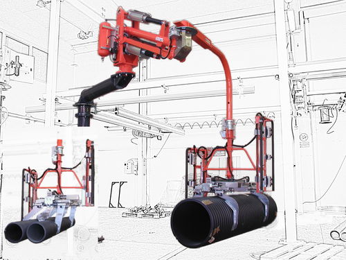 Pneumatischer Manipulatorarm - ATISmirus 200 - ATIS s.r.l. - drehungsfrei