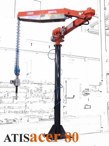 Pneumatischer Manipulator - ATISacer80 - ATIS s.r.l. - mit Greifsystem / drehungsfrei / Seil