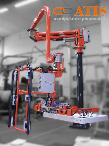 Pneumatischer Manipulator - ATISmirus 100 ventose - ATIS s.r.l. - mit Saugnapf / für Sanitätsmittel / Umschlag