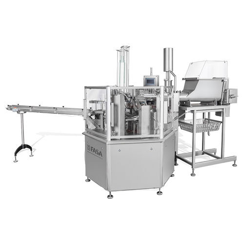 Automatische Abfüllmaschine mit Traysealer - RFS 40 - FASA - Becher / für Tuben / für Flüssigkeiten