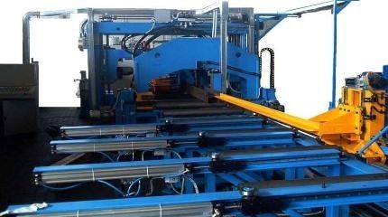 Halbautomatische Stanzanlage - Steelex International - Stange