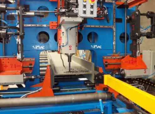 CNC-Bohranlage - IM DB series - Steelex International - für Träger