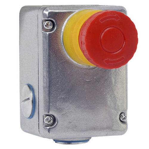 Notausschalter-Drucktaster - ESL-SS series - Idem Safety Switches - robust / IP69K / Edelstahl
