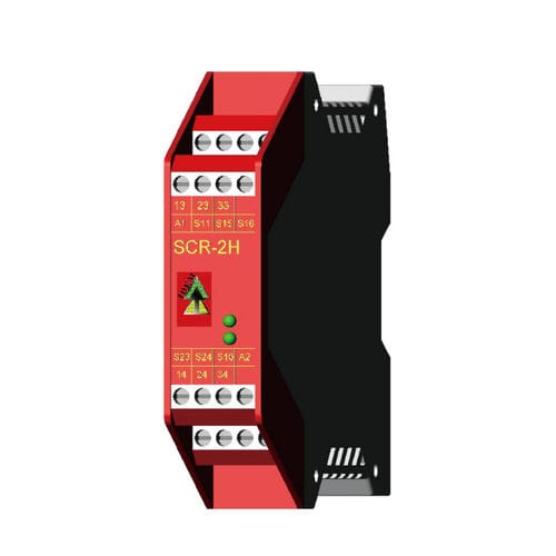 Sicherheitsrelais für DIN-Schiene - SCR-2H - Idem Safety Switches - kompakt