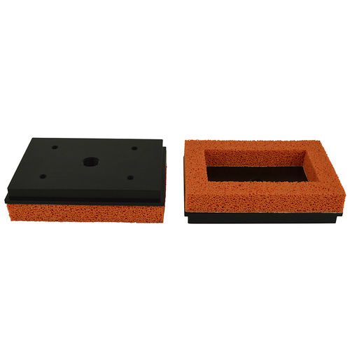 Rechteckiger Vakuum-Saugnapf - 10RF.107075.001.15 - VacMotion - für Hubanwendungen / für Materialumschlag / Schaumstoff