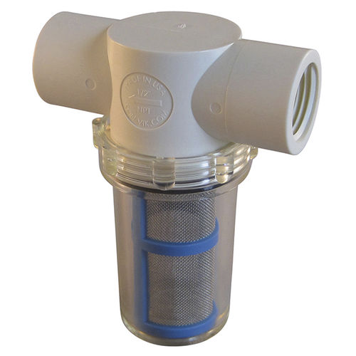 Luftfilter - PLS-M12F-NCB-050 - VacMotion - Sieb / Edelstahl / Nylon