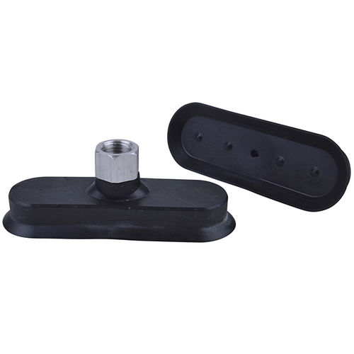 Flacher Vakuum-Saugnapf - 10FO.100X35.001.01-G14F - VacMotion - oval / NBR / für Hubanwendungen