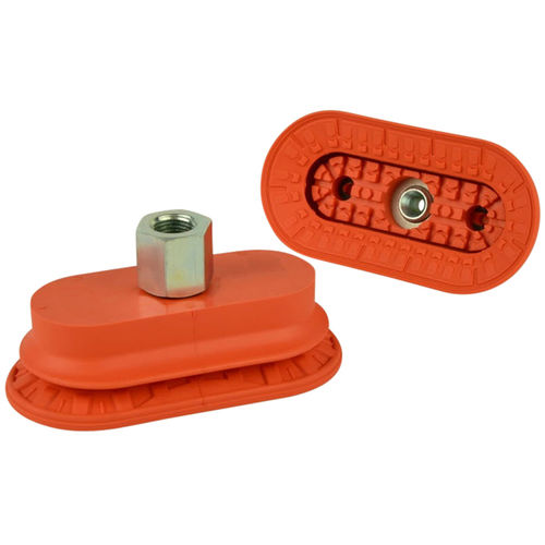 Vakuum-Saugnapf / Balg - VOB40x80N-60-18F - VacMotion - oval / NBR / für Hubanwendungen