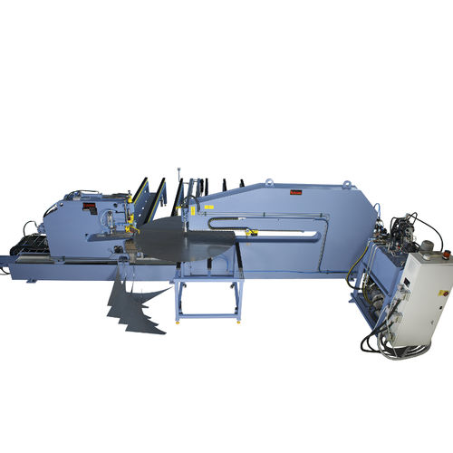 Kreisförmige Schere - 9/4200 - Lucas - hydraulisch / Blech / automatisch