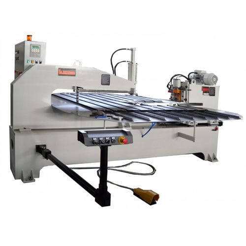 Kreisförmige Schere - 5/1800 TM - Lucas - pneumatisch / Blech / automatisch