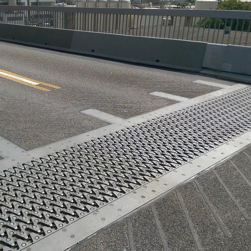 Stahl-Dehnungsfuge - TENSA-MODULAR LR-LS - mageba - quadratisch / Muffen / für Brückenbau