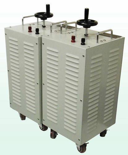 Manueller Rheostat - max. 5 kW | FVRB series - MF Power Resistor Ltd. - Kasten / in Tandemanordnung montiert / Belastung
