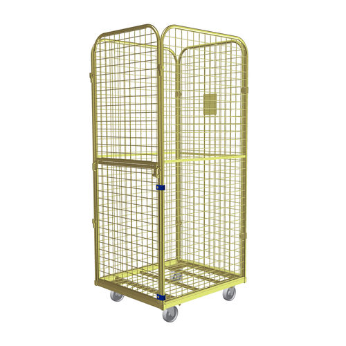 Gittercontainer für Textilien - Premium XL Standard - LKE GmbH - Excellence in Material Handling - Drahtgewebe