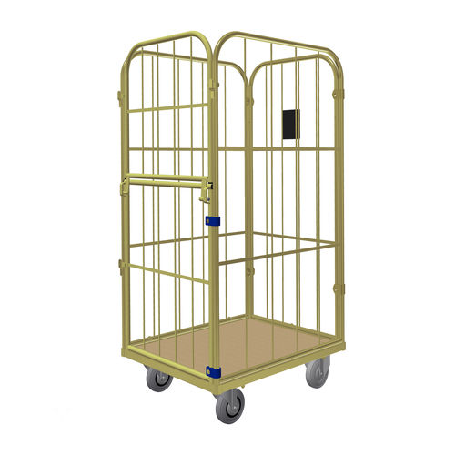 Gittercontainer für Textilien - JUNIOR M - LKE GmbH - Excellence in Material Handling - 4-Flügel / Drahtgewebe