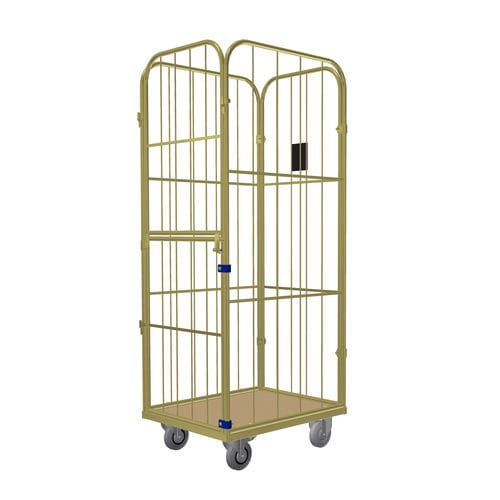 Gittercontainer für Textilien - JUNIOR XL - LKE GmbH - Excellence in Material Handling - Drahtgewebe / 4-Flügel