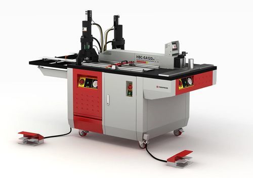Stromschienen-Bearbeitungszentrum / Stanzen - HBC-EA120-EH - PAYAPRESS - Schneid / Falten / mobil