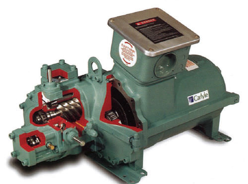 Offener Kälteverdichter - 06T - Carlyle Compressors - Doppelschnecken / für industrielle Gefriertechnik