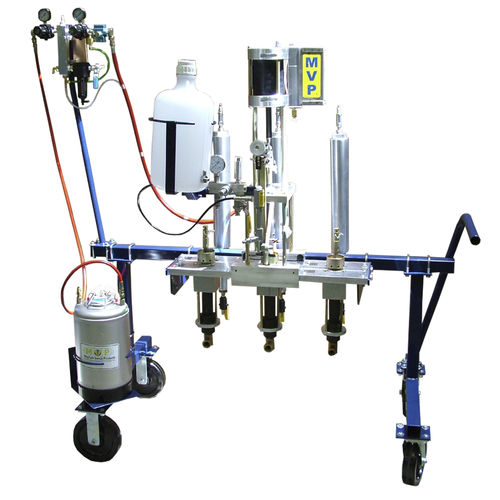 Mobile Spritzanlage - UltraMax  - Magnum Venus Products - für Mehrfarben-Gelcoat / pneumatisch / robust